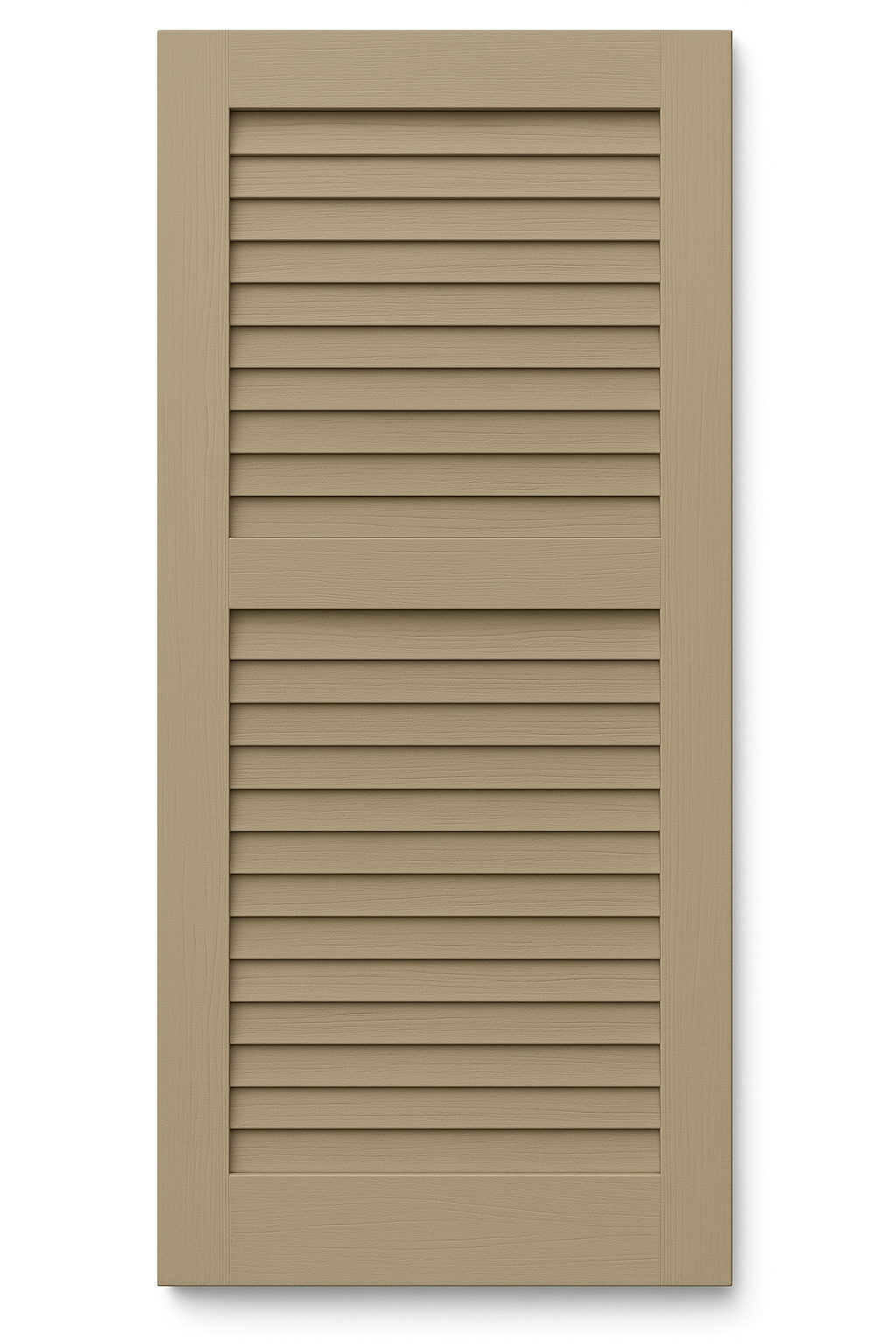 Louvered Wood Shutters