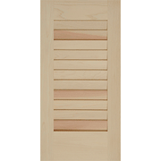 Back View of StyleCraft New England Sample Wood Shutter