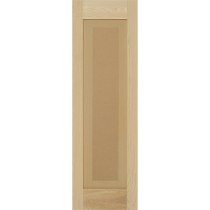 Wooden Raised Panel Shutters by StyleCraft