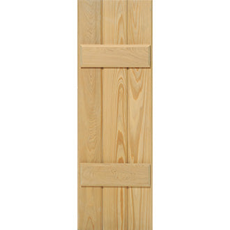 Board and Batten Wood Shutters